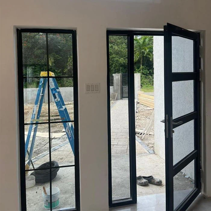 Puertas exteriores de aluminio
