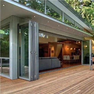 Puertas plegables de aluminio