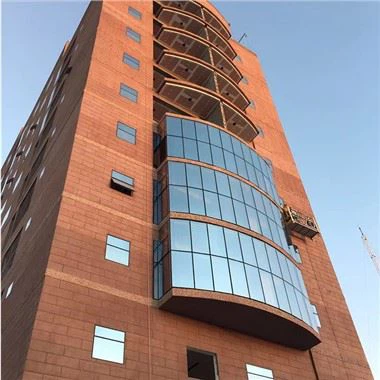 Paredes exteriores de vidrio